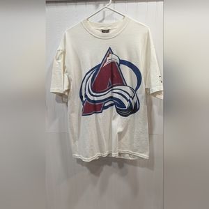 VINTAGE 90S COLORADO AVALANCHE MENS XL TSHIRT
